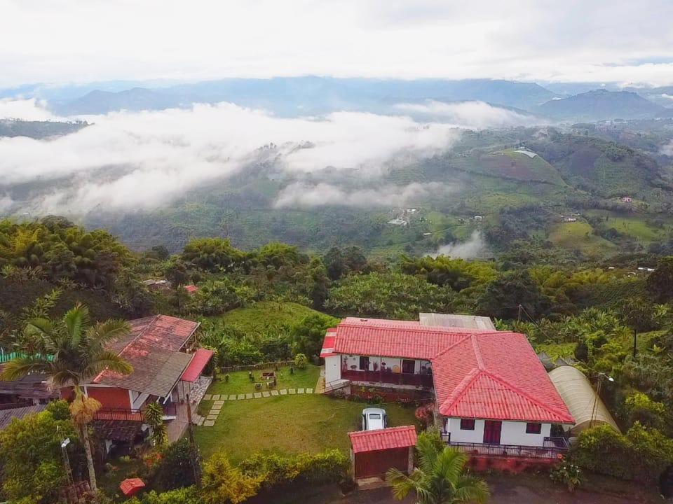 Vila Hacienda Boutique Santa Rosanna Santa Rosa de Cabal Exteriér fotografie